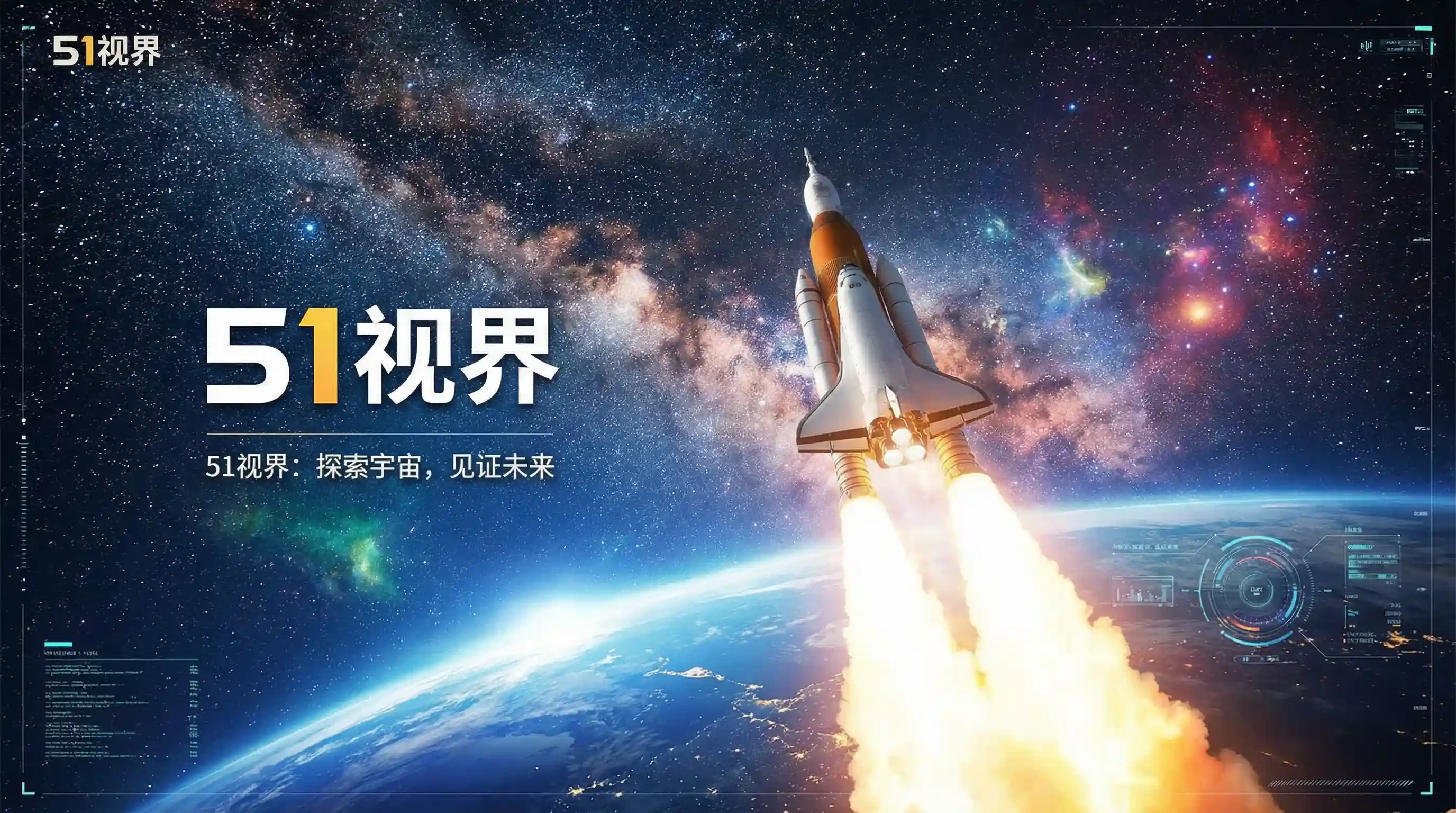 太空探索与航天发射 - 51视频 追踪航天动态